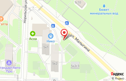 Магазин продуктов, ООО МиБ Б на карте