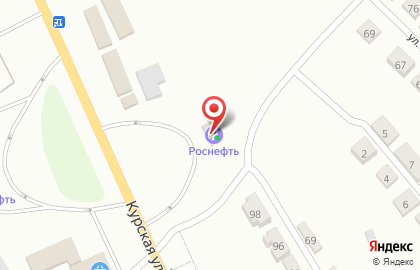 Роснефть в Курске на карте