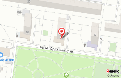 ЗАО Банкомат, Банк ВТБ 24 на бульваре Орджоникидзе на карте