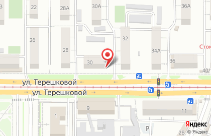 Бар Невский в Октябрьском районе на карте