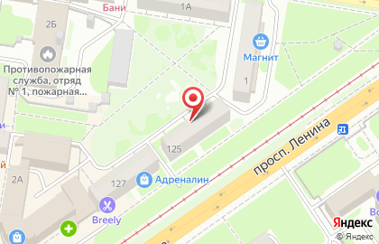 ОАО Банкомат, АКБ Абсолют Банк на проспекте Ленина на карте