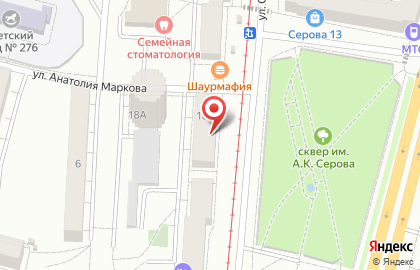 Зоомаркет Зоолайф в Ленинском районе на карте