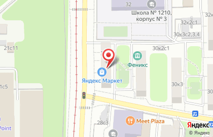 Спортивно-досуговый центр Щукинец на Живописной улице, 30, к.1 на карте