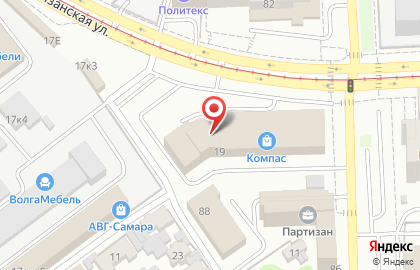 Медицинский Центр ЭКСПЕРТ на Партизанской улице на карте