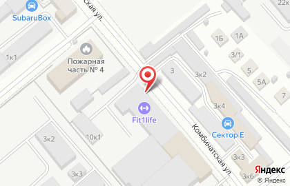 Тренажерный зал Fit1Life на карте