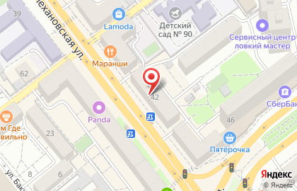 Салон красоты Saxap на Плехановской улице на карте