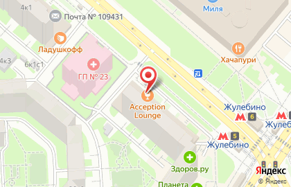 Магазин молочной продукции на улице Авиаконструктора Миля на карте