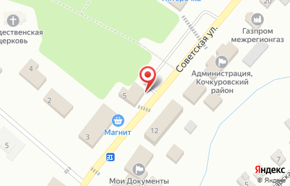 Магазин Норовские продукты на Советской улице на карте