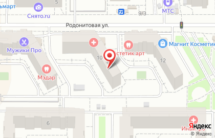Персональное решение на Родонитовой улице на карте