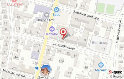 Столяровская на карте