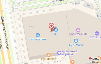 Ювелирный магазин РИФ на метро Пионерская на карте
