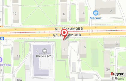 Сервисный центр Моби-сервис на улице Нахимова на карте
