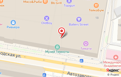 Салон сотовой связи МегаФон на Автозаводской улице на карте