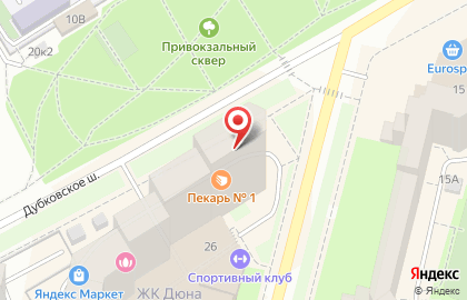 Аптека ЛекОптТорг на улице Токарева на карте