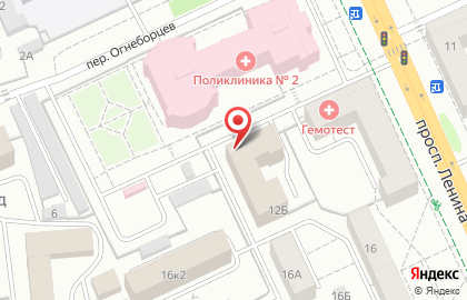 Проектная компания MFProjekt на проспекте Ленина на карте