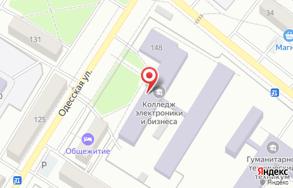 Университетский колледж в Оренбурге на карте