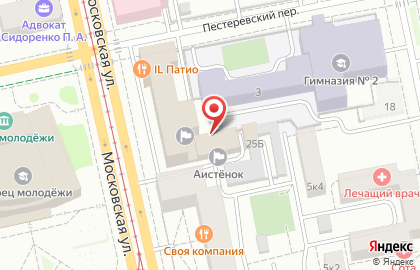 Центр общественных организаций Верх-Исетского района г. Екатеринбурга на карте