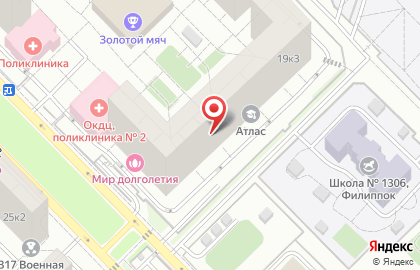Автошкола Автовиртуоз на Мичуринском проспекте на карте