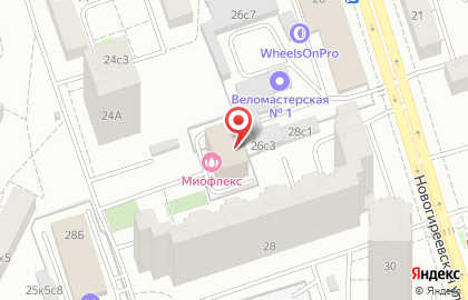 Компания СтройСервис на Новогиреевской улице на карте