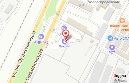 СТО Лукойл-Югнефтепродукт в Заводском районе на карте
