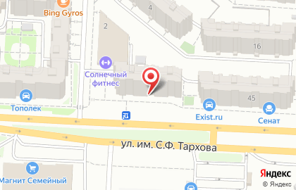 Салон мебели Мебельная оптовка в Кировском районе на карте