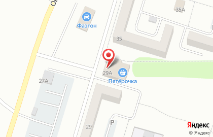 Дискаунтер Пятёрочка на Окружном шоссе на карте