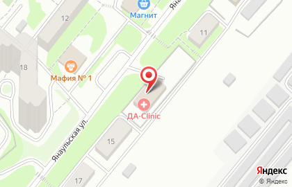 Наркологическая клиника ДА-Clinic на карте