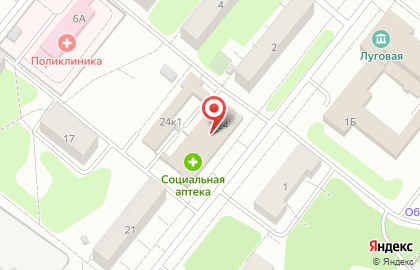 Продукты, ООО Оптима в Лобне на карте