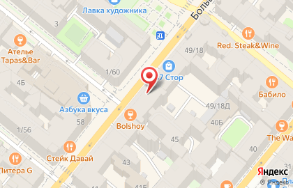 Русские Самоцветы в Петроградском районе на карте