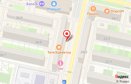 Продовольственный магазин Агрокомплекс на улице Тухачевского на карте