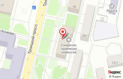 Сеть семейных кафе Блин Хаус на Троицком проспекте, 94 на карте