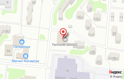 Почтовое отделение пос. им. Маршала Жукова на карте