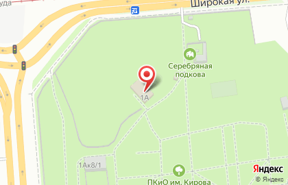 Парк культуры и отдыха им. С.М. Кирова в Новосибирске на карте