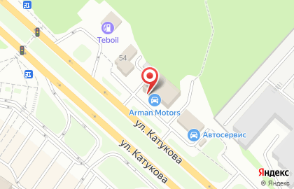 Автосервис Arman Motors в Октябрьском районе на карте