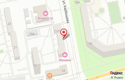 Адвокатский кабинет Зубкова В.А. на улице Карбышева на карте