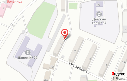 Стоматологическая клиника Апполония на Юбилейной улице на карте