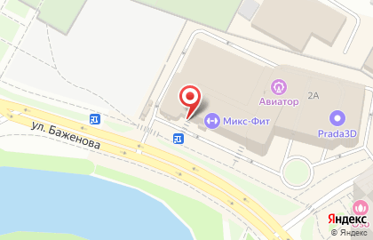 Терминал МТС-Банк на улице Баженова на карте