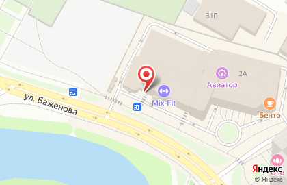 Аптека Планета здоровья в Жуковском, на улице Баженова на карте