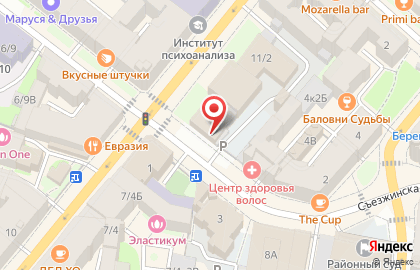 8 отряд ФПС по г. Санкт-Петербургу в Санкт-Петербурге на карте