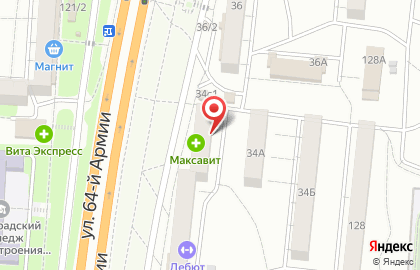 Магазин бижутерии в Волгограде на карте