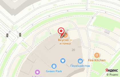 Ресторан быстрого обслуживания Макдоналдс на Ростовской улице на карте
