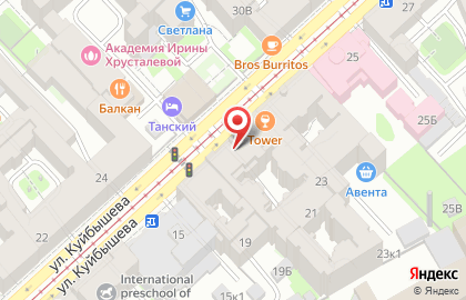 Компания RAUM Rent на улице Куйбышева на карте