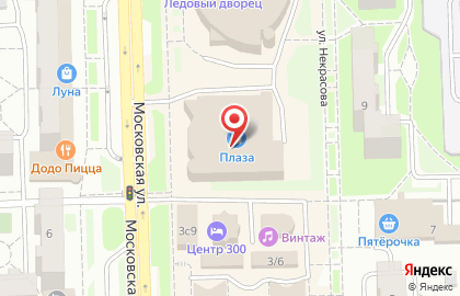 Кафе Мир Пиццы, пиццерия на Московской улице на карте