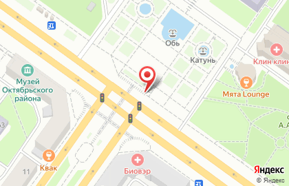 Магазин цветов Цветочный бульвар в Октябрьском районе на карте