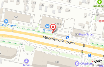 Николаенков на Московском проспекте на карте