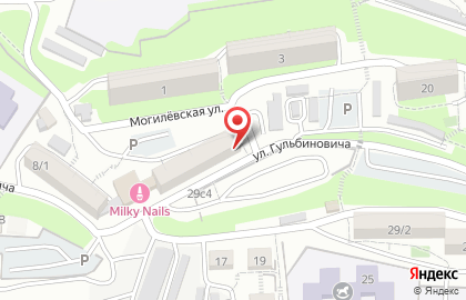 Магазин Всё для дома на улице Гульбиновича на карте