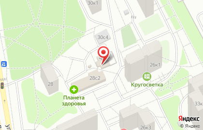 Магазин у дома Авокадо на улице Дыбенко на карте