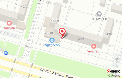 Компания Амакс на карте
