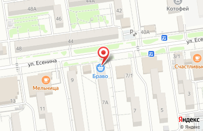 Эконом на улице Есенина на карте