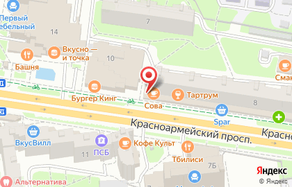 Туристическое агентство Август на Красноармейском проспекте на карте